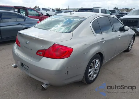 2008 Infiniti G35 Journey from USA, damaged, VIN JNKBV61EX8M219090